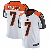 Nike Cincinnati Bengals #7 Boomer Esiason White NFL Vapor Untouchable Limited Jersey,baseball caps,new era cap wholesale,wholesale hats